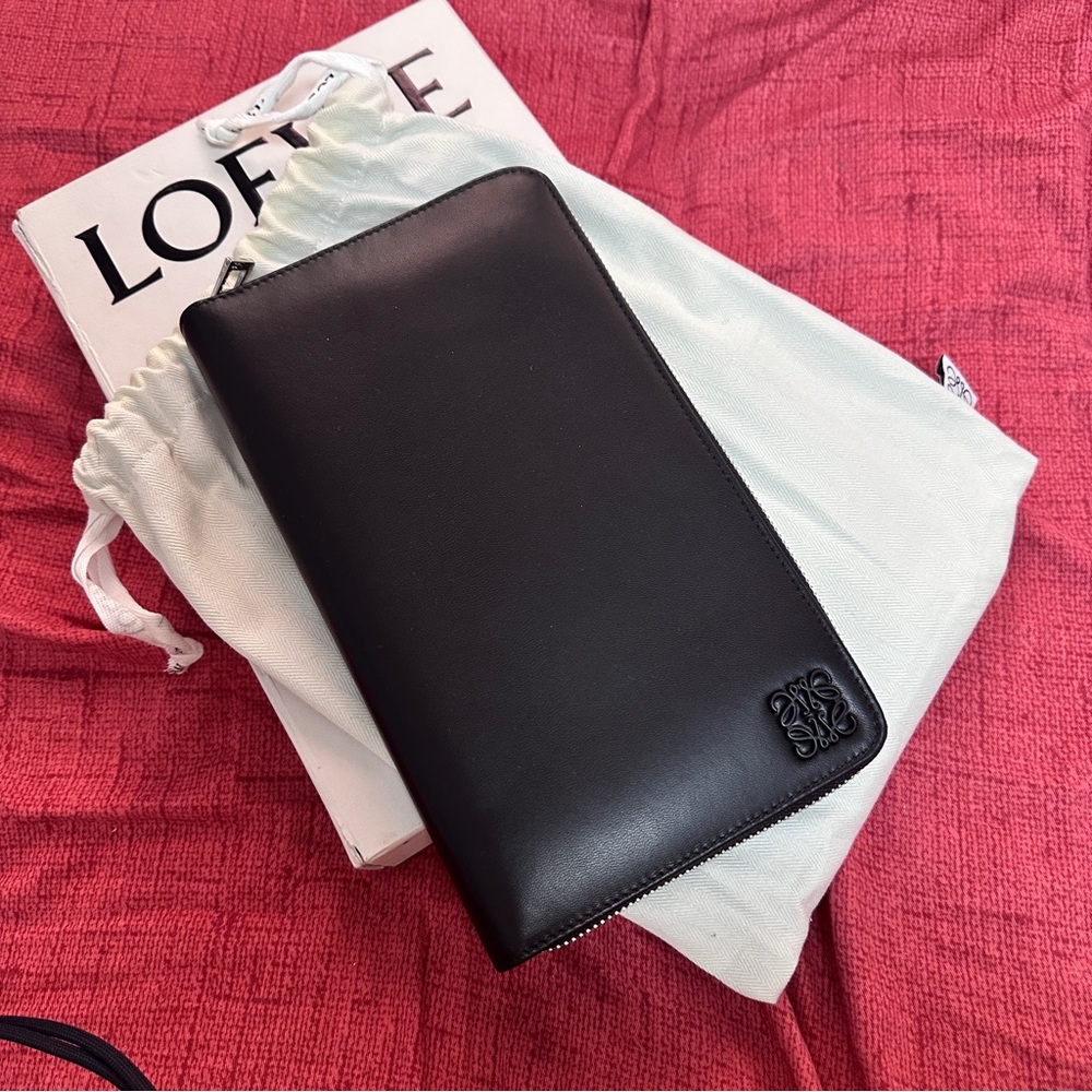 Loewe Black Leather Men's Bag